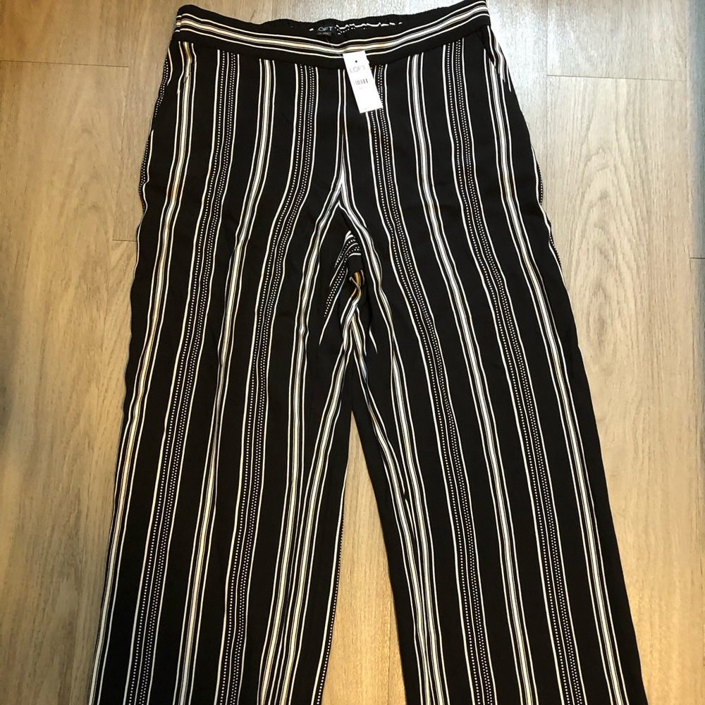 LOFT Black flowy pants